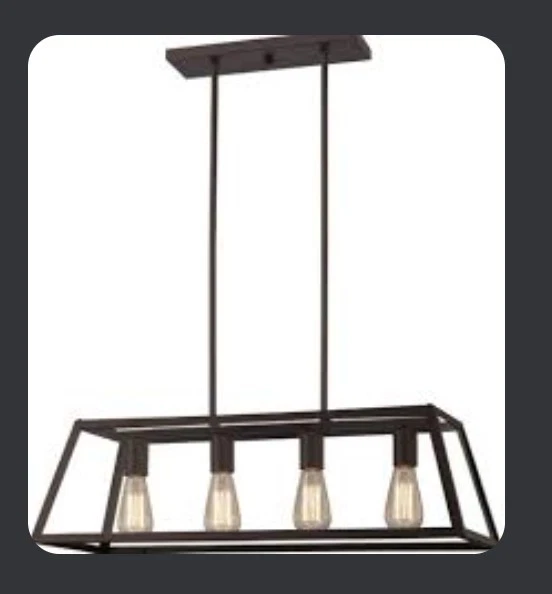 Canarm Flynn 4 Light Chandelier, Oil Rubbed Bronze - ICH480A04ORB30 - Изображение 1 из 1