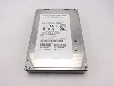 Emc FRUKF25-01 450GB 10K 3.5" SAS Drive No Tray HUS156045VLS600 - Image 1 of 2