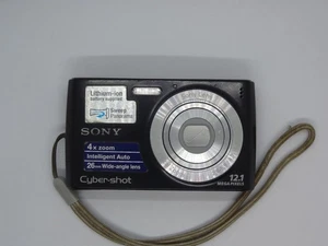 Sony CyberShot SteadyShot DSC-W510  Black Optic Zoom - Picture 1 of 8