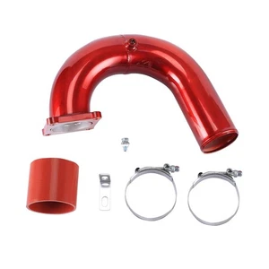 High Flow Intake Elbow Tube Pipe For 2003-07 Dodge Ram 5.9L Cummins Diesel Red % - Picture 1 of 8
