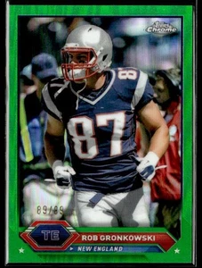 L29,170 - 2023 Topps Composite Chrome Green Refractors #27 Rob Gronkowski /99 - Picture 1 of 2