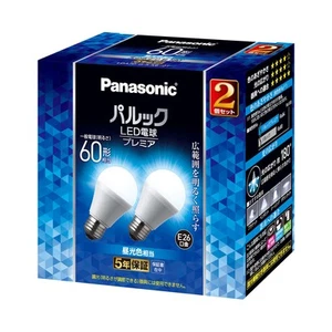 panasonic Parlook LED Light Bulb Premier Base diameter 26mm Equivalent to 6 255 - Picture 1 of 7