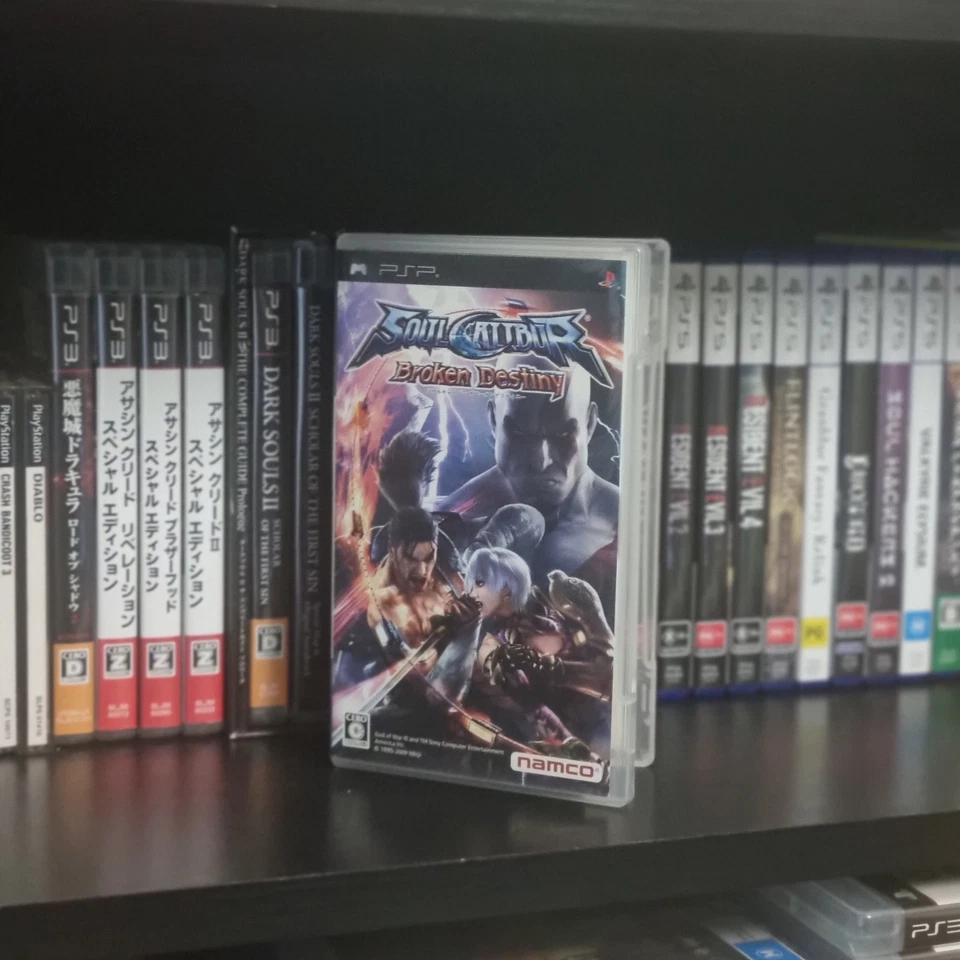 Soul Calibur Broken Destiny Playstation P PsP NTSC-J Import CIB Tested & Working - Image 1 of 3