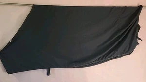 Snuggyhoods Silky Bib Rug, 6'0”. Navy Blue. (Ref:411G) - Picture 1 of 7