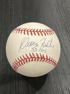 GEORGE FOSTER signed NL Baseball CINCINNATI REDS 52 HRS Autographed - Picture 1 of 2