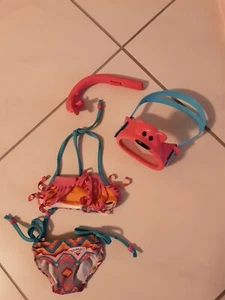 Toller Baby Born Bikini mit Taucherbrille und Schnorchel Top - Bild 1 von 4