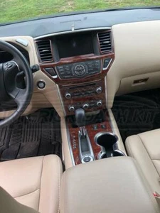 2017 2018 2019 2020 2021 INTERIOR WOOD DASH TRIM KIT SET for NISSAN PATHFINDER - Picture 1 of 12