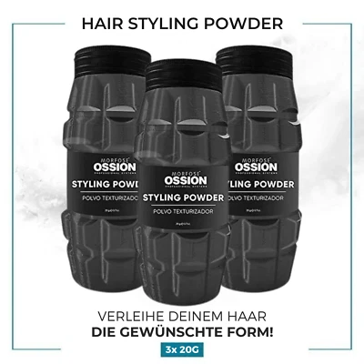 3x Morfose Ossion Premium Barber Line Styling Powder 20g - Haar Styling Puder - Bild 1 von 3