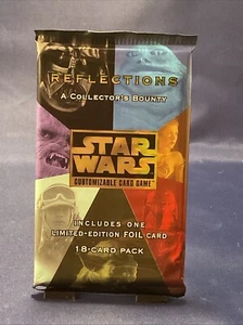 Star Wars CCG Reflections Booster Pack New Sealed, Decipher - Picture 1 of 2