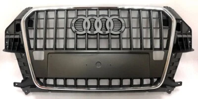 BRAND NEW FRONT GRILL FOR AUDI Q3 2011 2012 2013 2014 2015 8U0853651H1QP CHROME - Image 1 of 4