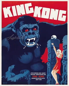 Impresión Giclee KING KONG Alta Res 8 x 10 - Imagen 1 de 1
