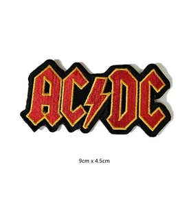 ACDC Hard Rock Embroidery Patch sew iron on Patches Badges transfer clothes - Picture 1 of 3