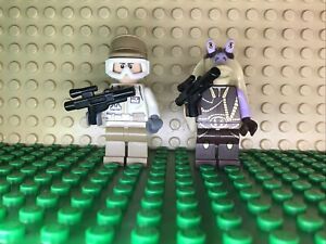 Lego STAR WARS Hoth Rebel Minifigure  and 1 other Minifigure ￼