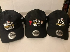 2022 Astros vs Phillies World Series '47 Brand Strapback PICK A Hat NEW - Picture 1 of 9