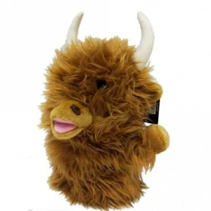 Gamola Golf Scottish Highland Cow Plush Driver Golf Head Cover - Picture 1 of 1