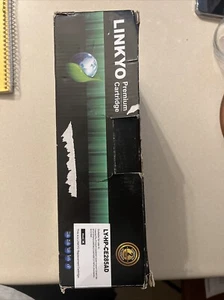 2 Cartridge Linkyo LY-CE285AD Premium Cartridges, Black /For Select HP Models - Picture 1 of 3