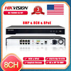 Original Hikvision 8CH 8PoE 4K NVR DVR DS-7608NI-K2/8P HDMI 8Kanal Heim CCTV