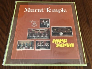Murat Tempel Liebeslied Vinyl LP Shriners Freimaurerloge Indianapolis Schallplatte - Bild 1 von 6
