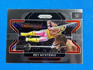 Rey Mysterio 2022 Panini Prizm WWE Wrestling Card #98 Hall of Fame Wrestlemania - Picture 1 of 3