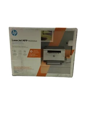 HP LaserJet M234dwe Wireless Monochrome B&W Laser All-In-One Printer - SEALED - Image 1 of 4