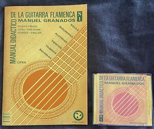 Manual Didactico de la Guitarra Flamenca Manuel Granados TABS & Sheet Music + CD
