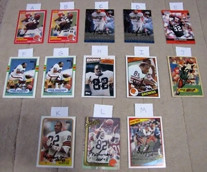 Carte Calcio HOF Autografo Firmato Ozzie Newsome - (Scegli la tua card) - Foto 1 di 1