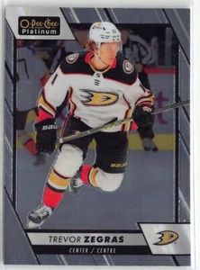 2023-24 O-Pee-Chee Platinum Trevor Zegras Base Anaheim Ducks #4 - Imagen 1 de 2