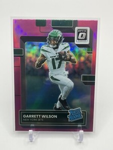 2022 Panini Donruss Optic Garrett Wilson #206 Pink Rated Rookie Card