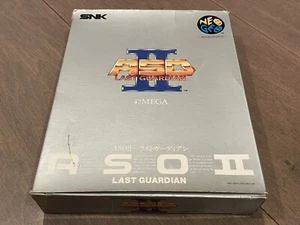 ASO II Last Guardian Alpha Mission Neo Geo AES Carton CARDBOARD BOX ONLY NeoGeo - Picture 1 of 4