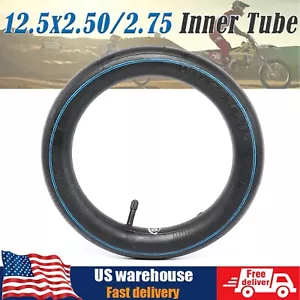 12.5 x 2.75 2.5 Wheel Inner Tube Straight Valve For Mini Dirt Bike Scooter Razor - Picture 1 of 7