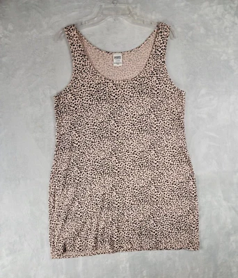 Camiseta sin mangas Victoria Secret para mujer grande con estampado de animales multicolor de rosa Foto 1 de 4