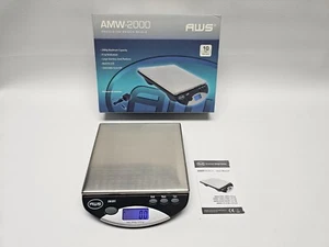 AWS AMW-2000 Precision Bench Scale Digital Kitchen Weight Scale, Food Measuring - Picture 1 of 4