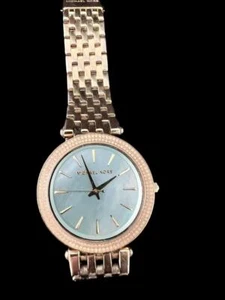GENTLY WORN MICHAEL KORS MK3498 DARCI MOP DIAL GOLD STAINLESS STEEL WATCH - Picture 1 of 5
