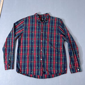 Regular Size XL Stussy Casual Button-Down Shirts for Men for sale 