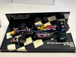1/43 Minichamps Red Bull Racing RB6 Mark Webber 2010 - Foto 1 di 2
