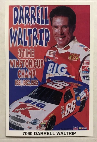 Darrell Waltrip Original NASCAR STARLINE Mini Poster approx. 3x5 Inches 7060 Cover