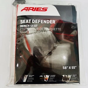 Aries Seat Defender Cover 58x55 Removable Waterproof Gray Bench Seat 3146-01 - Picture 1 of 24