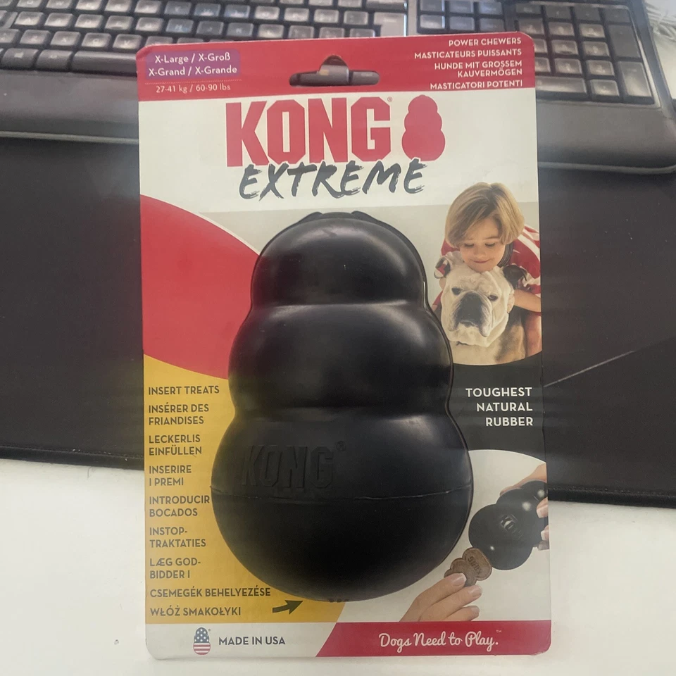 KONG Extreme Gioco in Gomma per Cani XL Da 27 A 41kg - Immagine 1 di 3