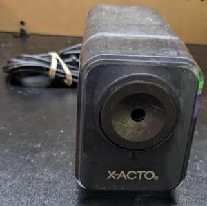 X-ACTO XLR Office Electric Pencil Sharpener Charcoal Black 1818LMR -Works! - Bild 1 von 6