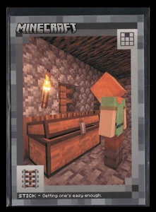 2024 Panini Minecraft Crafting Chronicles Stone Parallel #119 Stick - Picture 1 of 2