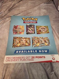 Pokemon TCG Sonne & Mond Mimikyu Scizor Camerupt Sharpedo GameStop Display Poster - Bild 1 von 9