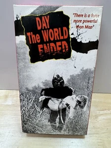 DAY THE WORLD ENDED VHS VIDEO (1955) ROGER CORMAN HORROR - Imagen 1 de 4