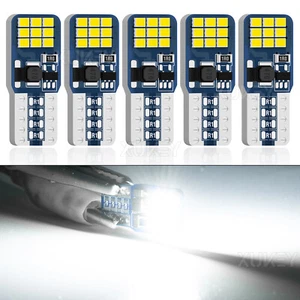 5X CANBUS Error Free T10 W5W 194 168 Wedge Interior LED Light Bulbs Dome Reading - Picture 1 of 7