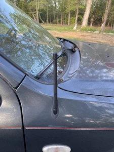 7" Short Black Rubber Antenna Mast Power Radio AM/FM for Ford Escape 2001-2012 - Picture 1 of 21