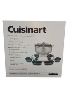 Cuisinart Lazy Susan Electric Fondue CFO-1000FR - Picture 1 of 3