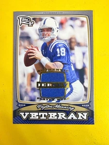 DA102358 2008 Topps RC Progression Veterans Game Jersey Gold Peyton Manning /99 - Picture 1 of 2