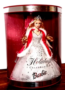 Muñeca Barbie Mattel Holiday Celebration 2001 edición especial #50304 en caja original - Imagen 1 de 4