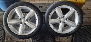 Satz Audi Alufelgen 7,5 x 17 ET 56 8P0601025AL in gutem Zustand - Bild 1 von 6