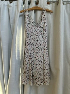 Vestido Vintage Rampage Mini Talla 3 XS 2 Floral Azul Púrpura Grunge Años 90 Y2K - Imagen 1 de 9