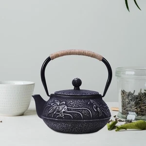 Tea Kettle Chinese Cast Iron Teapot Coffee Pots for Friends - Picture 1 of 7